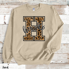 Load image into Gallery viewer, Assorted Leopard Letter Mascot Direct To Film (DTF) Transfers