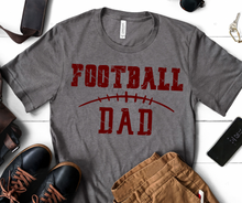 Load image into Gallery viewer, Football Mom / Dad Direct To Film (DTF) Transfer