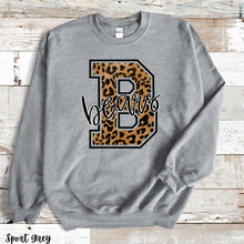 Load image into Gallery viewer, Assorted Leopard Letter Mascot Direct To Film (DTF) Transfers