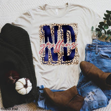 Load image into Gallery viewer, Assorted Leopard Background Foiled Designs Direct To Film (DTF) Transfer