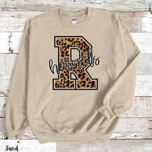 Load image into Gallery viewer, Assorted Leopard Letter Mascot Direct To Film (DTF) Transfers