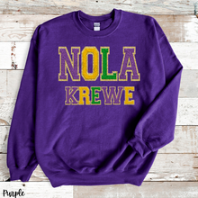 Load image into Gallery viewer, Assorted MARDI GRAS Faux Chenille Direct To Film (DTF) Transfers