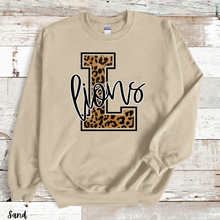 Load image into Gallery viewer, Assorted Leopard Letter Mascot Direct To Film (DTF) Transfers