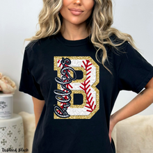 Load image into Gallery viewer, Assorted Bling Faux Chenille Team Sport Direct To Film (DTF) Transfers