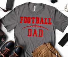 Load image into Gallery viewer, Football Mom / Dad Direct To Film (DTF) Transfer