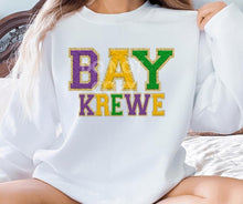 Load image into Gallery viewer, Assorted MARDI GRAS Faux Chenille Direct To Film (DTF) Transfers