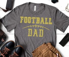 Load image into Gallery viewer, Football Mom / Dad Direct To Film (DTF) Transfer