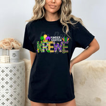 Load image into Gallery viewer, Assorted MARDI GRAS KREWE Direct To Film (DTF) Transfers