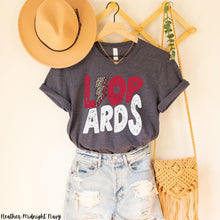 Load image into Gallery viewer, Assorted Team Leopard Bolt Designs Direct To Film (DTF) Transfer