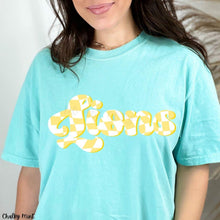 Load image into Gallery viewer, Assorted Wavy Checkered Words Direct To Film (DTF) Transfers