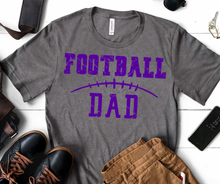 Load image into Gallery viewer, Football Mom / Dad Direct To Film (DTF) Transfer