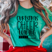 Load image into Gallery viewer, Christmas Cheer Loading Single Color Black Low Heat RTS CLEARANCE
