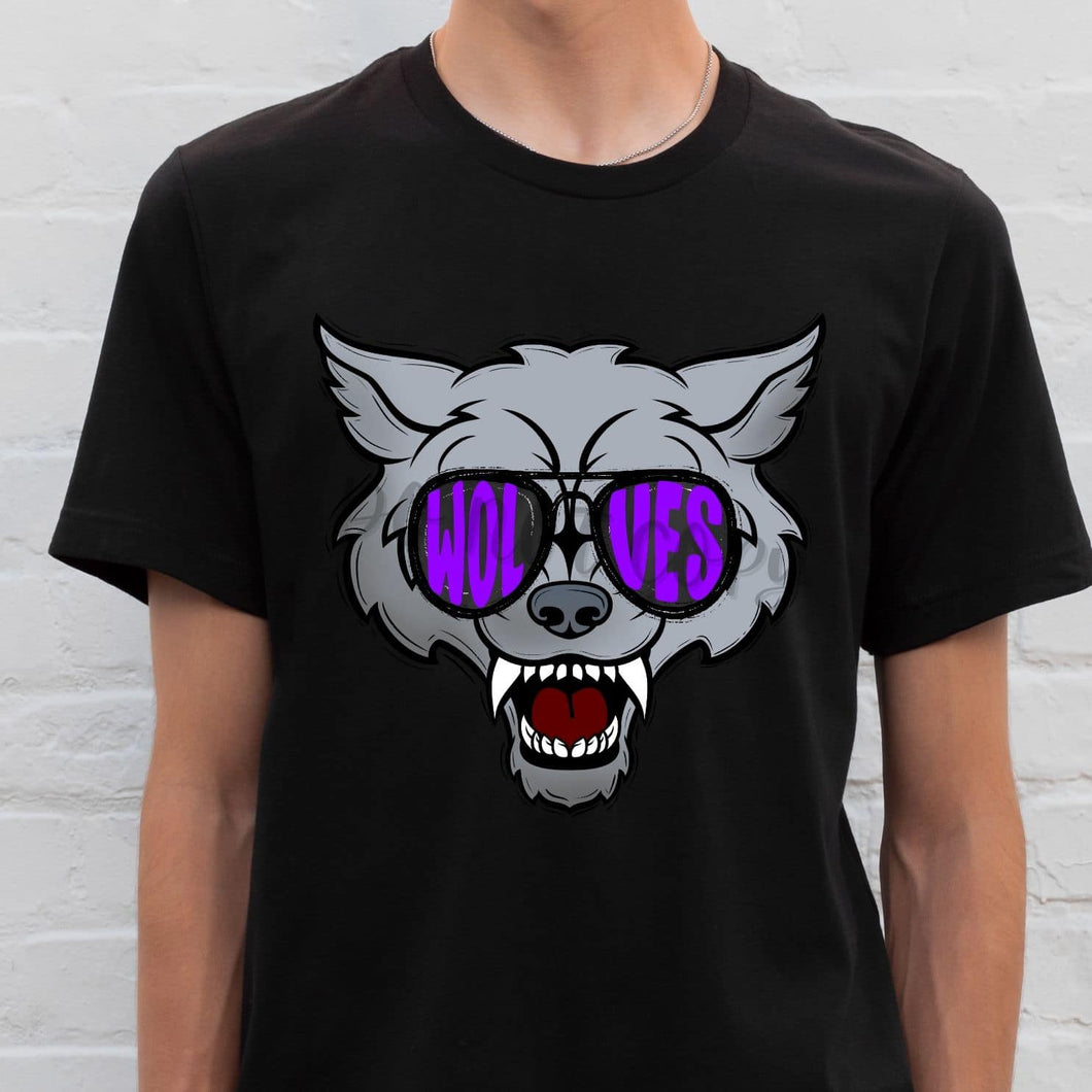 WOLVES Shades Purple
