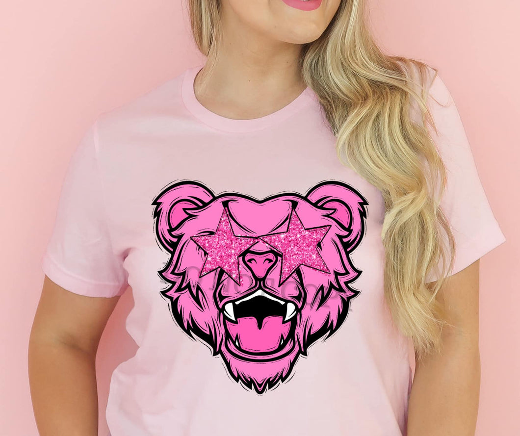 KBD OG BCA Bear Pink with Star Eyes