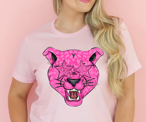 KBD OG BCA Jaguar /Leopard Pink with Star Eyes