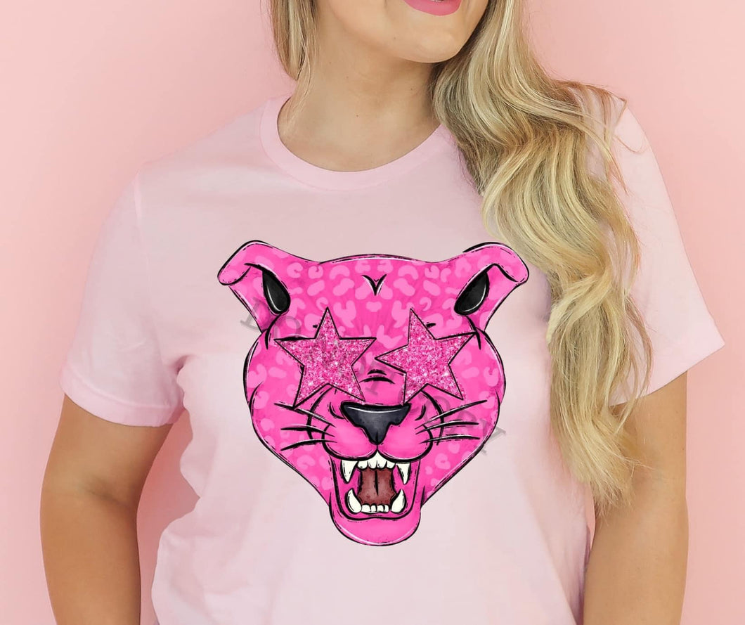 KBD OG BCA Jaguar /Leopard Pink with Star Eyes