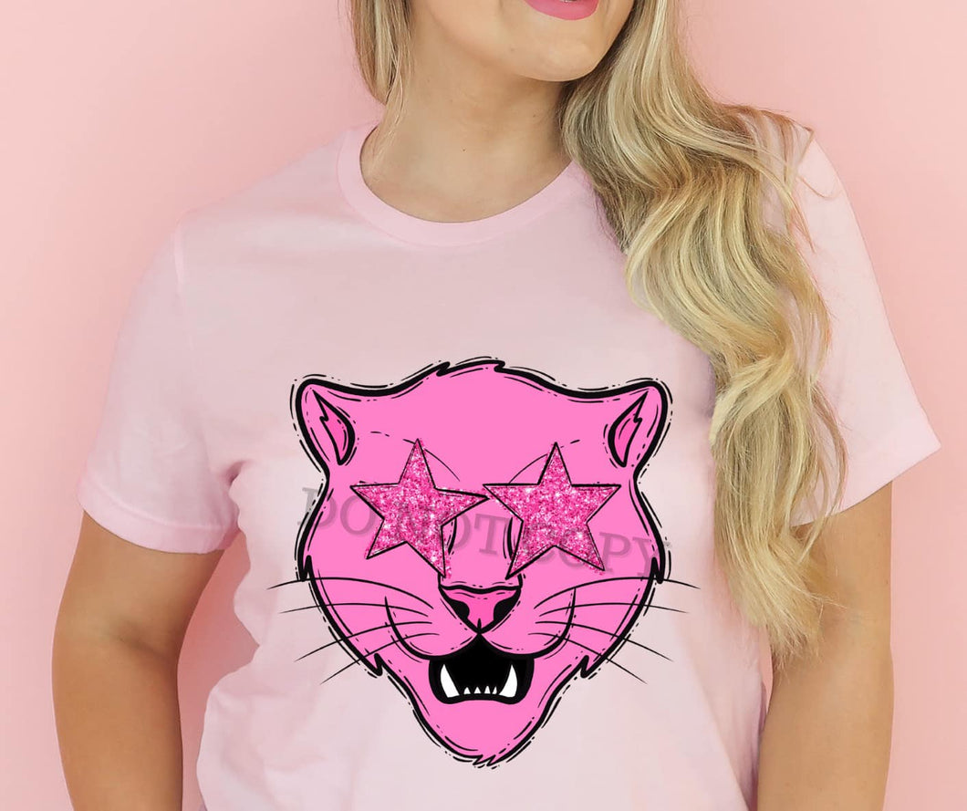 KBD OG BCA Panther / Cougar A Pink with Star Eyes