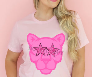 KBD OG BCA Panther / Cougar B Pink with Star Eyes