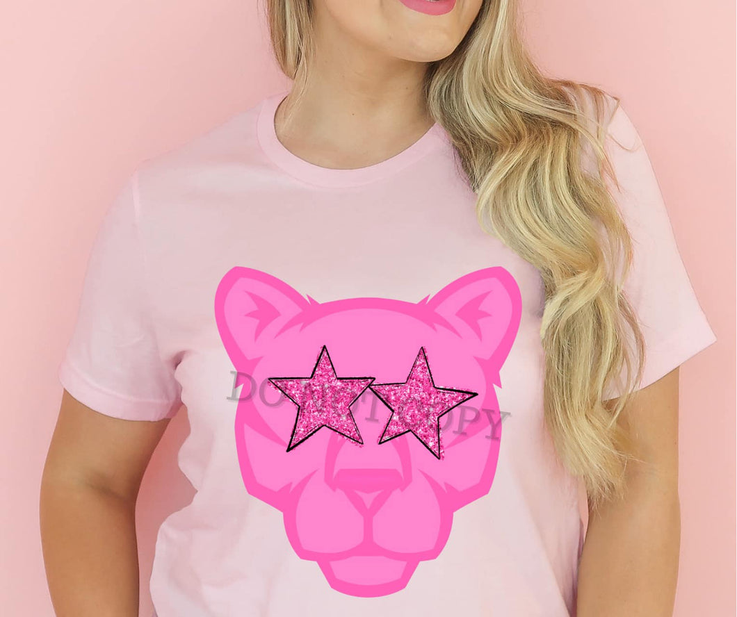 KBD OG BCA Panther / Cougar B Pink with Star Eyes