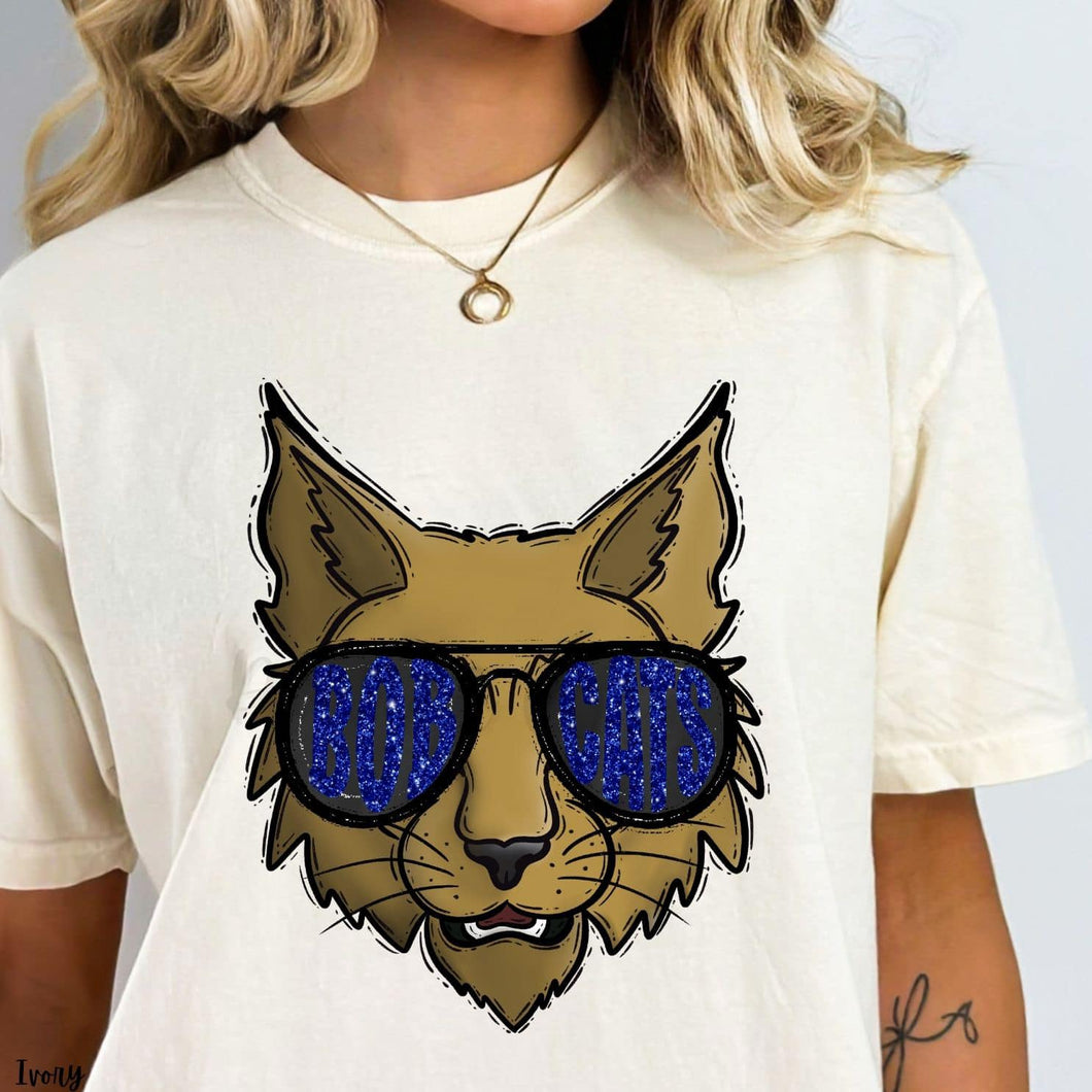 BOBCATS Shades Navy Glitter