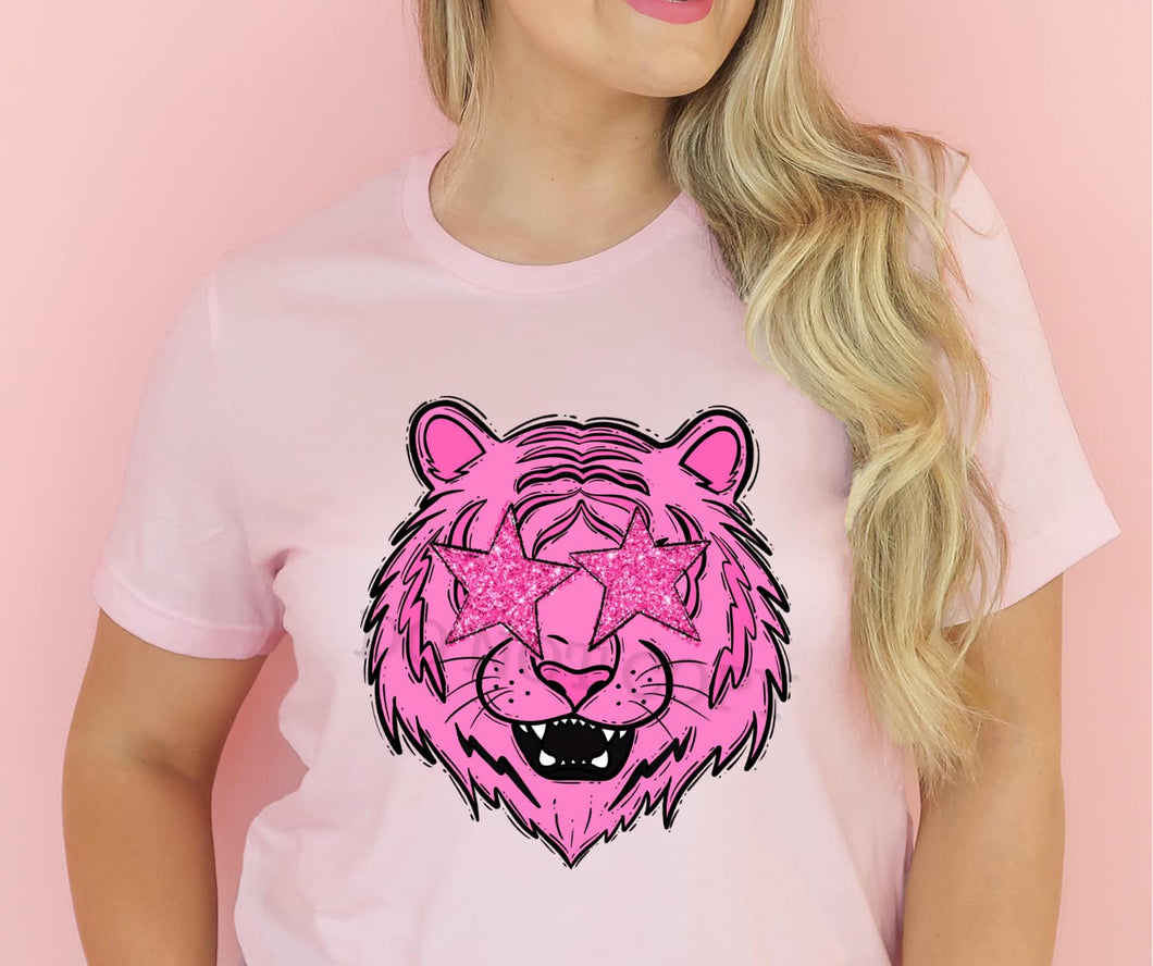 KBD OG BCA Tiger B Pink with Star Eyes