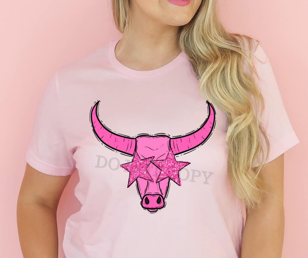KBD OG BCA Longhorn Pink with Star Eyes
