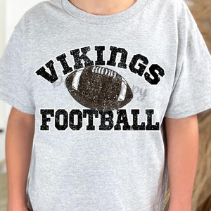 VIKINGS   Football Distressed Black and White Digital Downloads