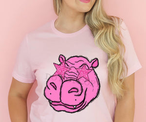 KBD OG BCA Hippo Pink with Star Eyes