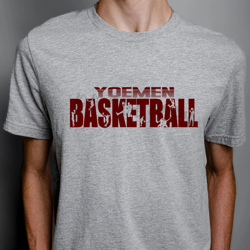 YOEMEN Basketball Knockouts Maroon Digital Downloads