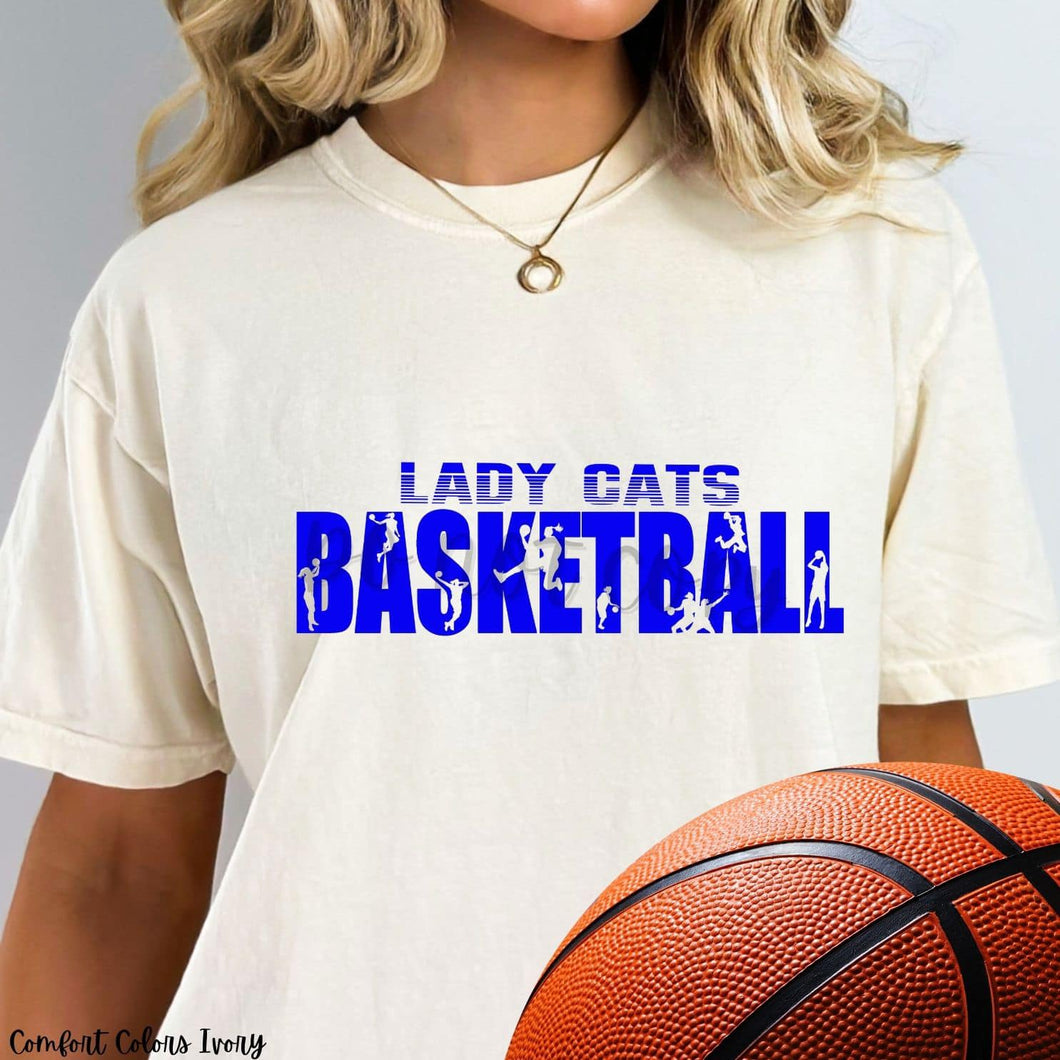 LADY CATS Basketball Knockouts Royal Digital Downloads