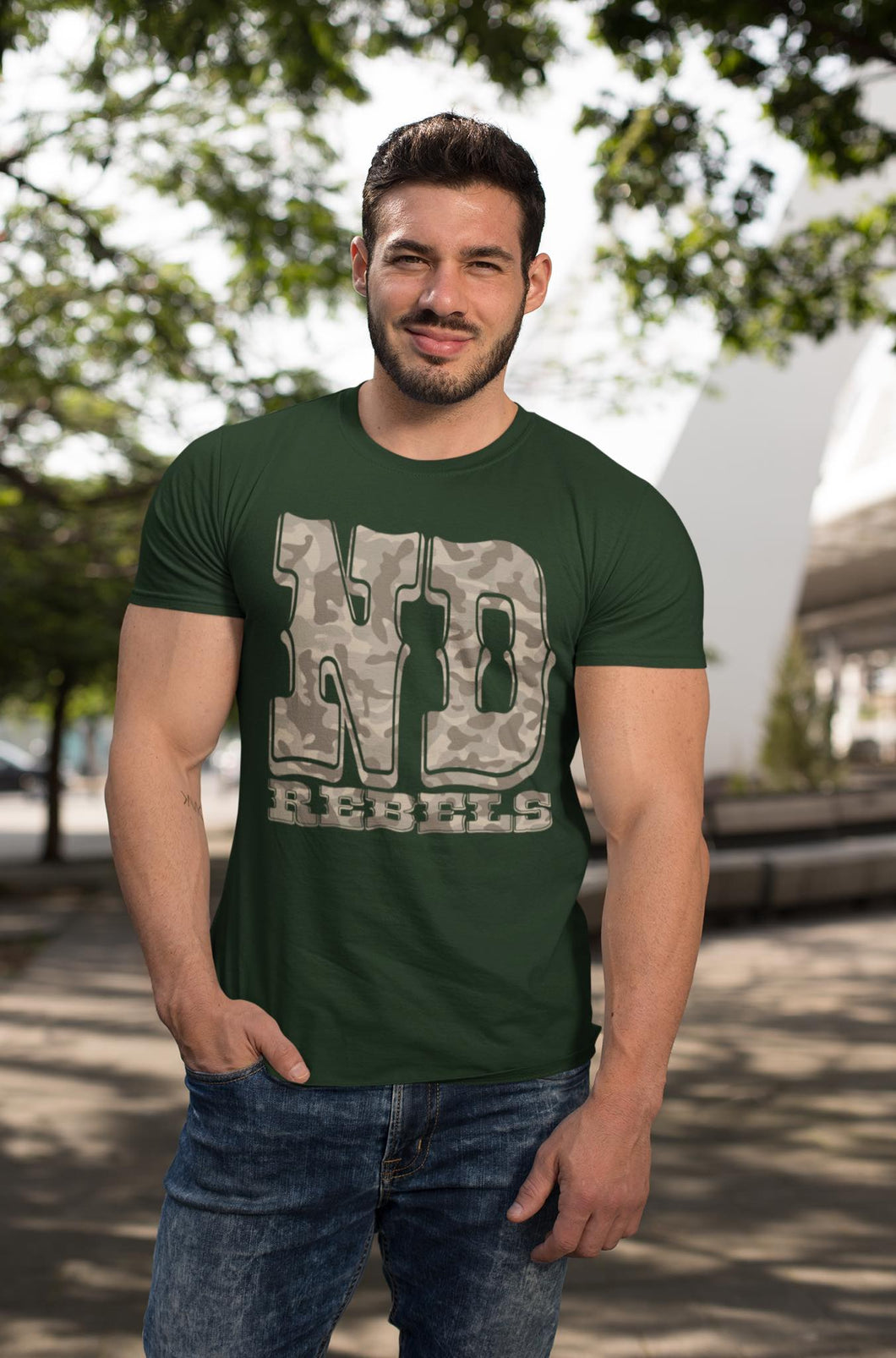 KBD OG  Western Camo Initial ND REBELS