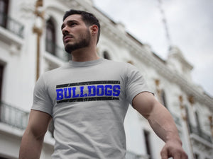 BULLDOGS Distressed Royal and Black Digital Download