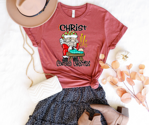 Christ Centered Christmas Full Color High Heat RTS CLEARANCE