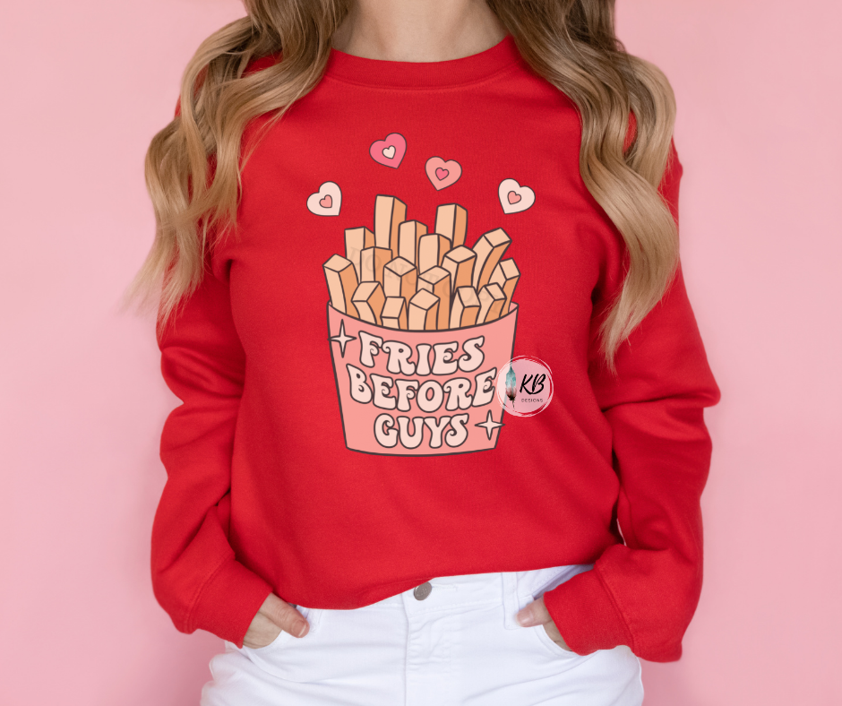 Fries Before Fuys Full Color High Heat RTS CLEARANCE