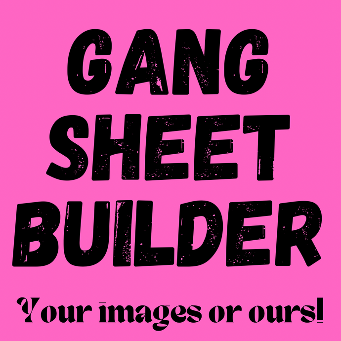 DIY DTF GANG SHEET BUILDER