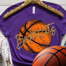 Load image into Gallery viewer, CUSTOM Vintage Basketball Team Name Design And Mock Up

