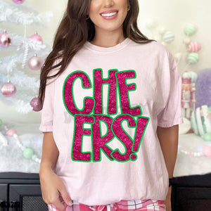 KBD Cheers! Faux Embroidery & Sequin Design