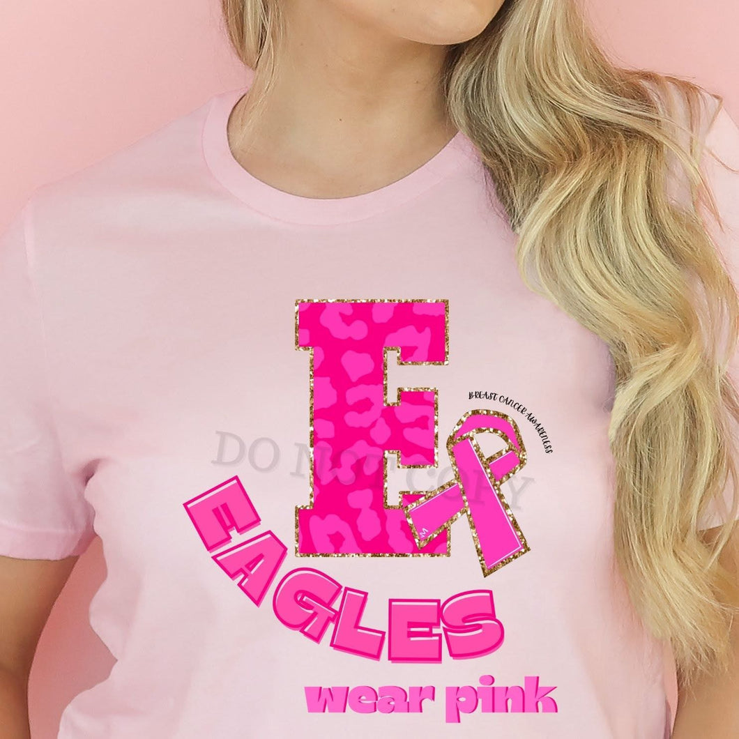 KBD OG BREAST CANCER AWARENESS EAGLES Wear Pink