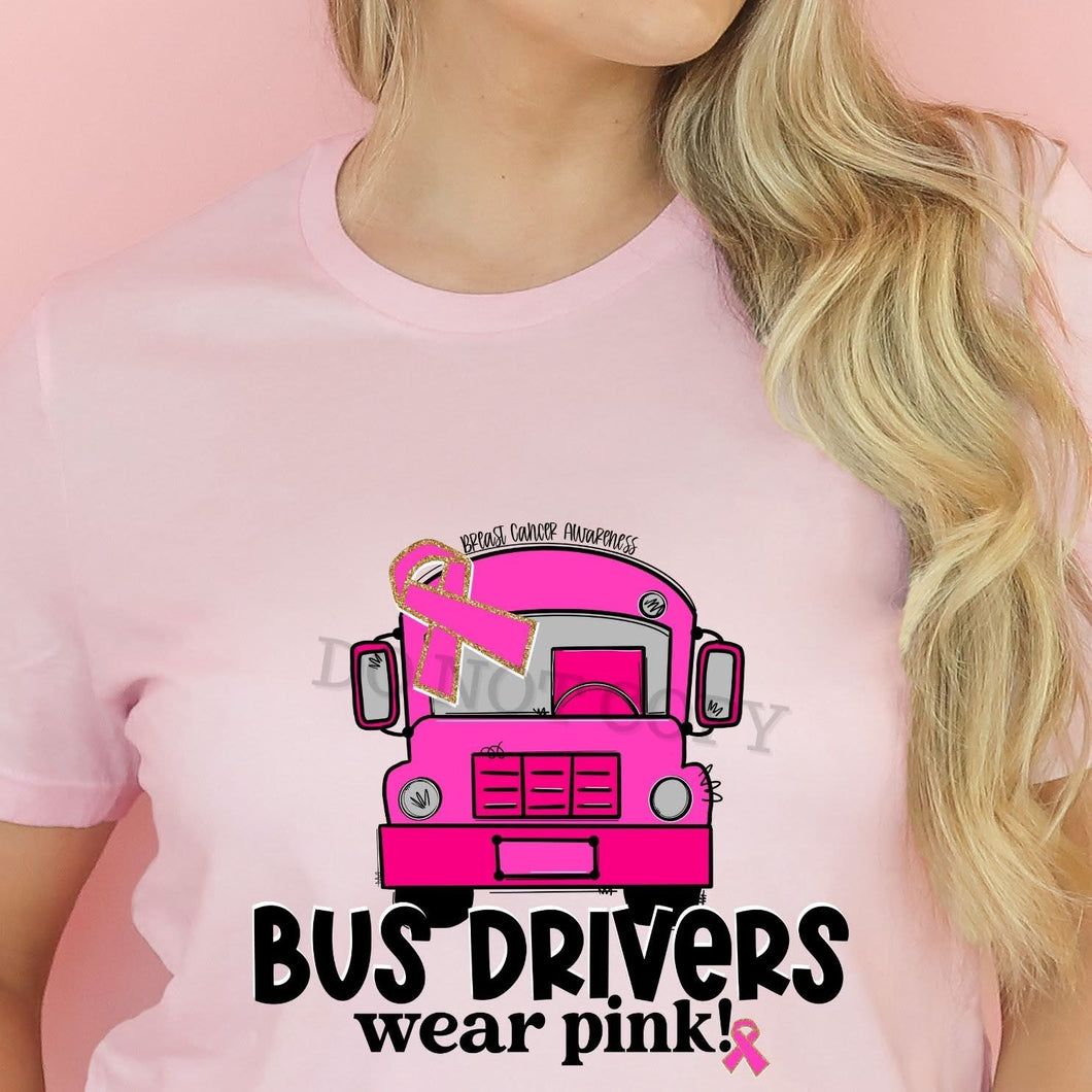 KBD OG BREAST CANCER AWARENESS BUS DRIVERS WEAR PINK