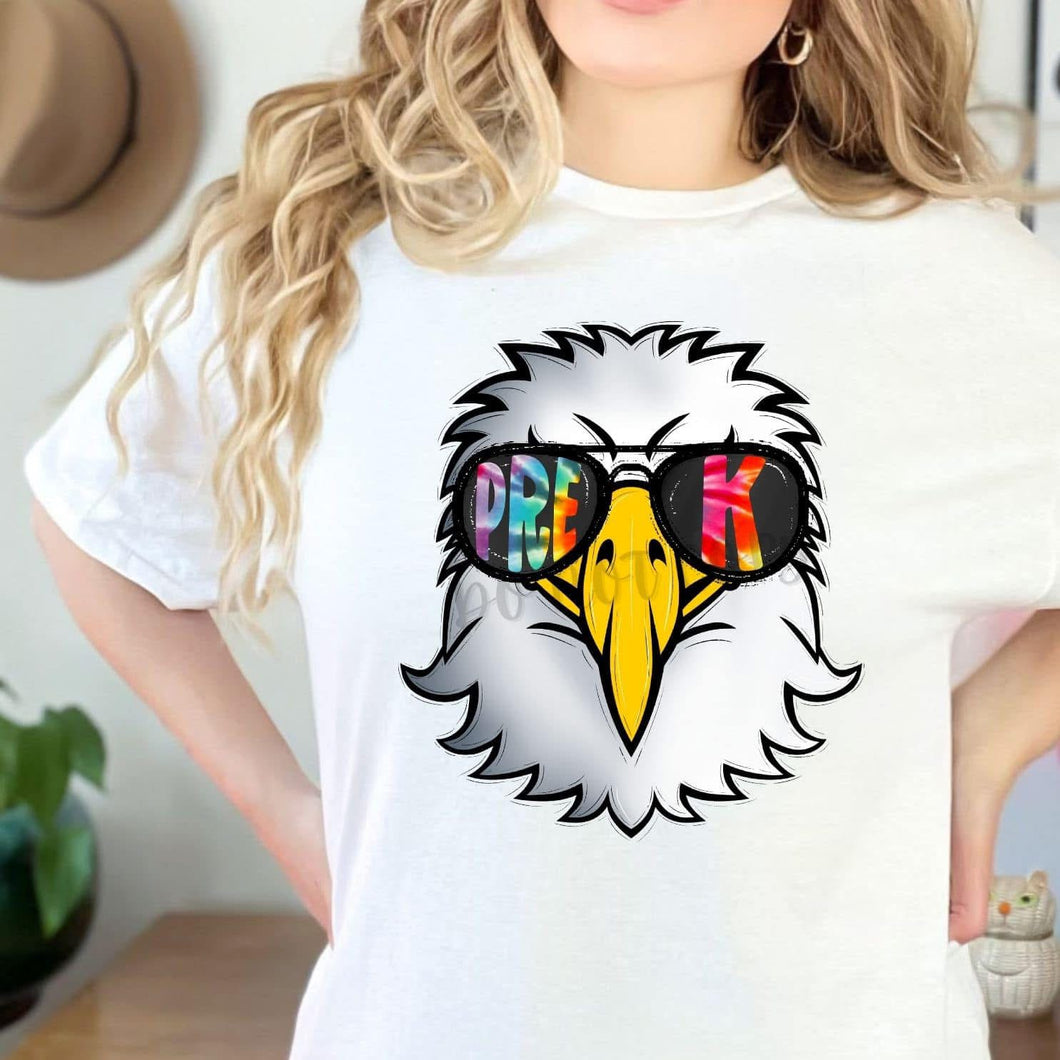 Tie Dye Aviator Mascots EAGLES PreK