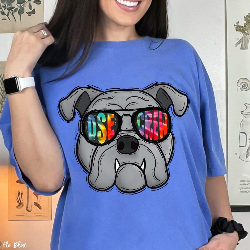 Tie Dye Aviator BULLDOGS DSE CREW