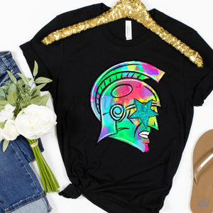 Watercolor Preppy Bright TROJAN / SPARTAN / WARRIOR