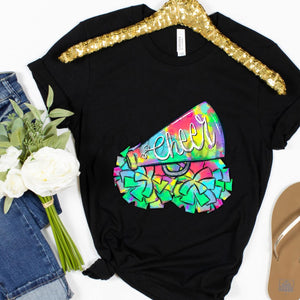 Watercolor Preppy Bright CHEER