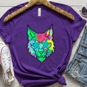 Watercolor Preppy Bright COUGARS / PANTHERS B