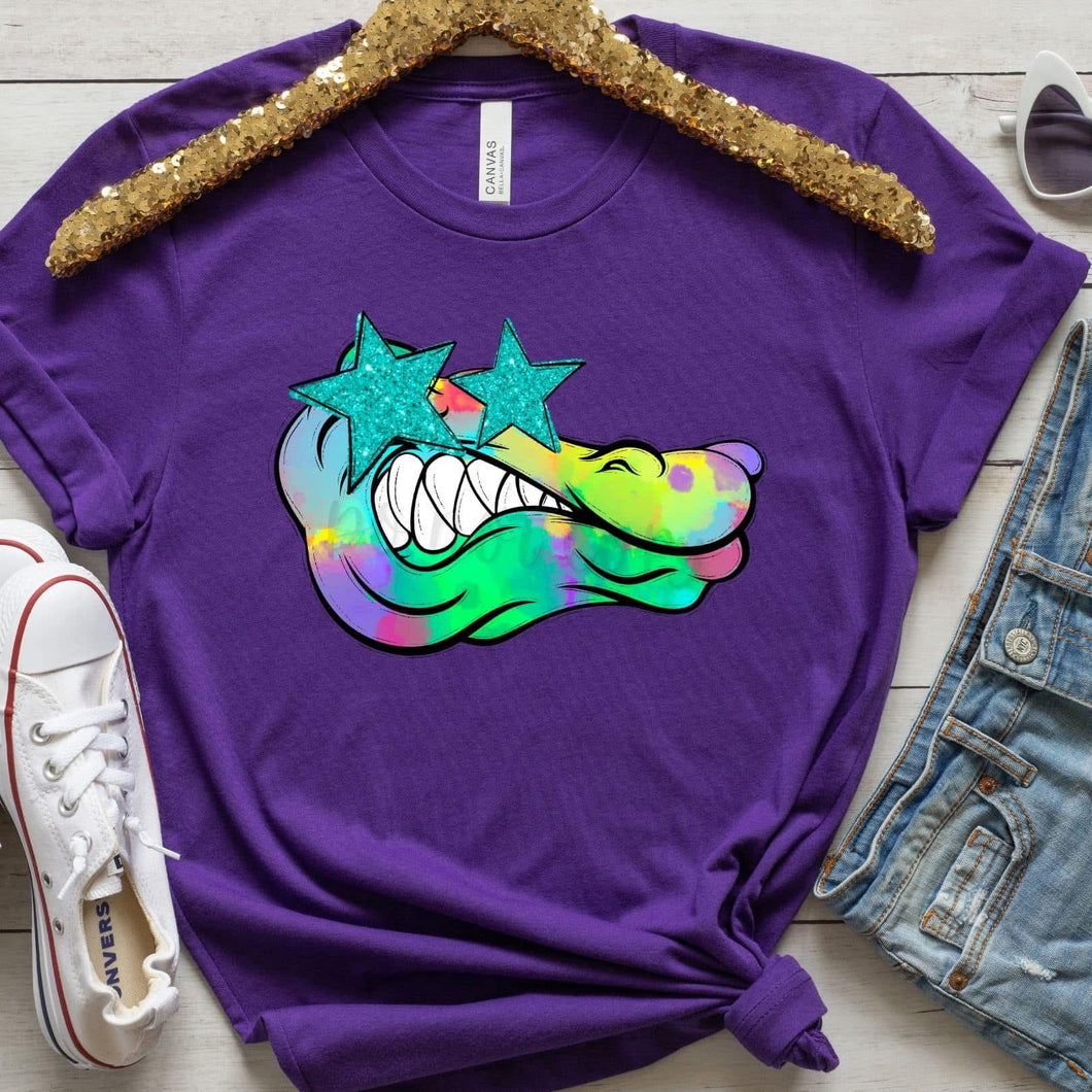 Watercolor Preppy Bright GATORS 2