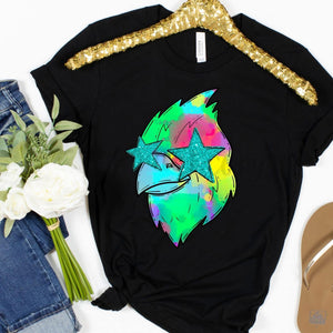 Watercolor Preppy Bright CARDINAL Digital Download