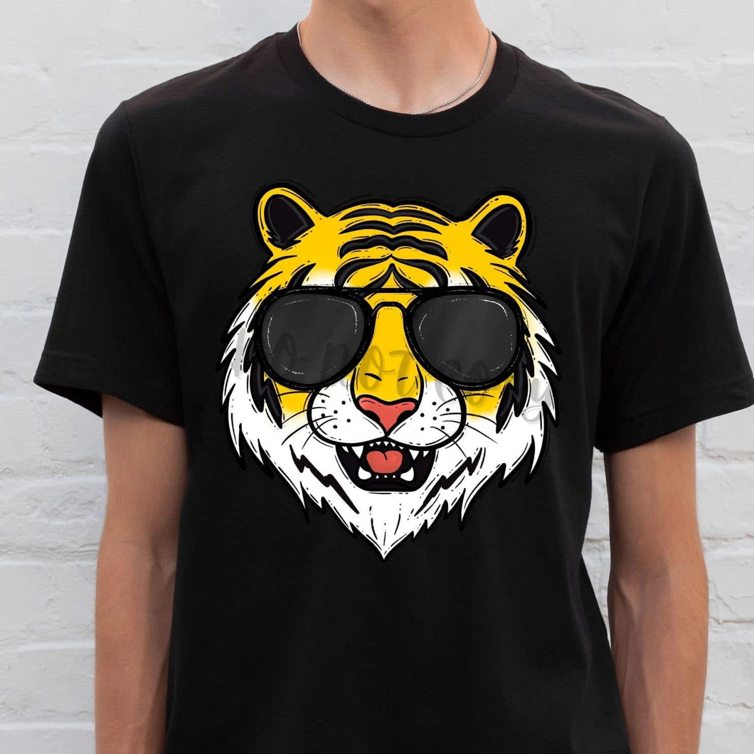 TIGERS Yellow Wearing Sunglasses Digital Download
