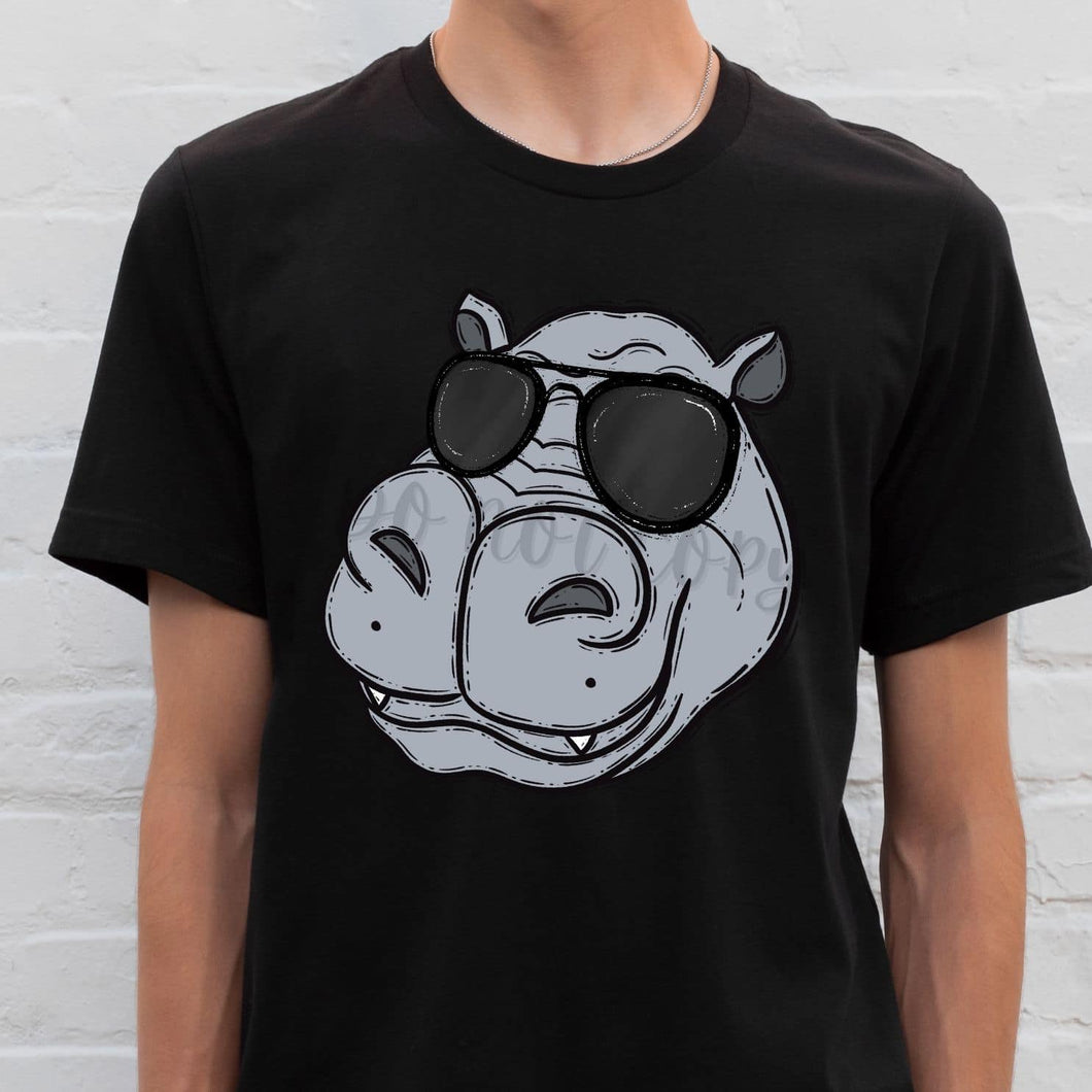 HIPPO Wearing Sunglasses Digital Download