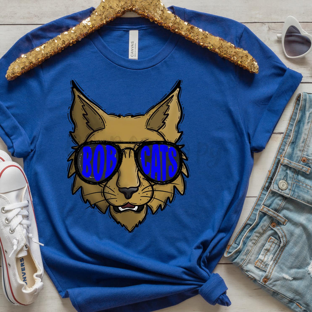 BOBCATS / WILDCATS Wearing Sunglasses Digital Download