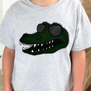 GATOR Wearing Sunglasses Digital Download